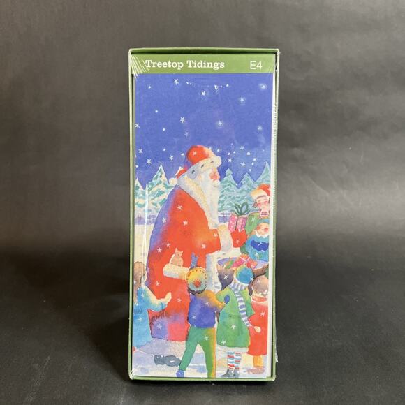 Treetop Tidings Christmas Cards, Boxed Set, New with Envelopes - Picture 1 of 6